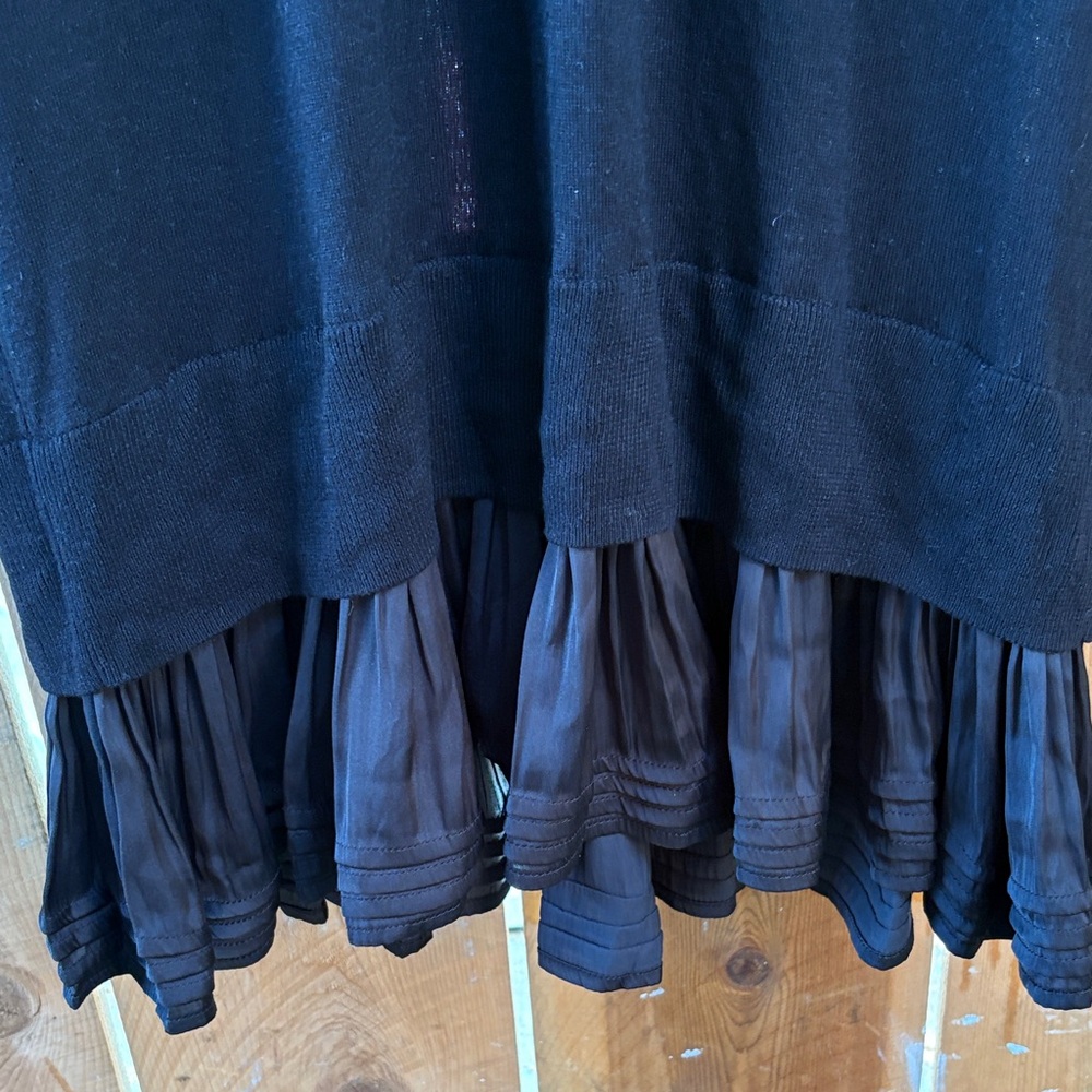 Halston Heritage Black Long Sleeve Dress - Picture 6 of 6